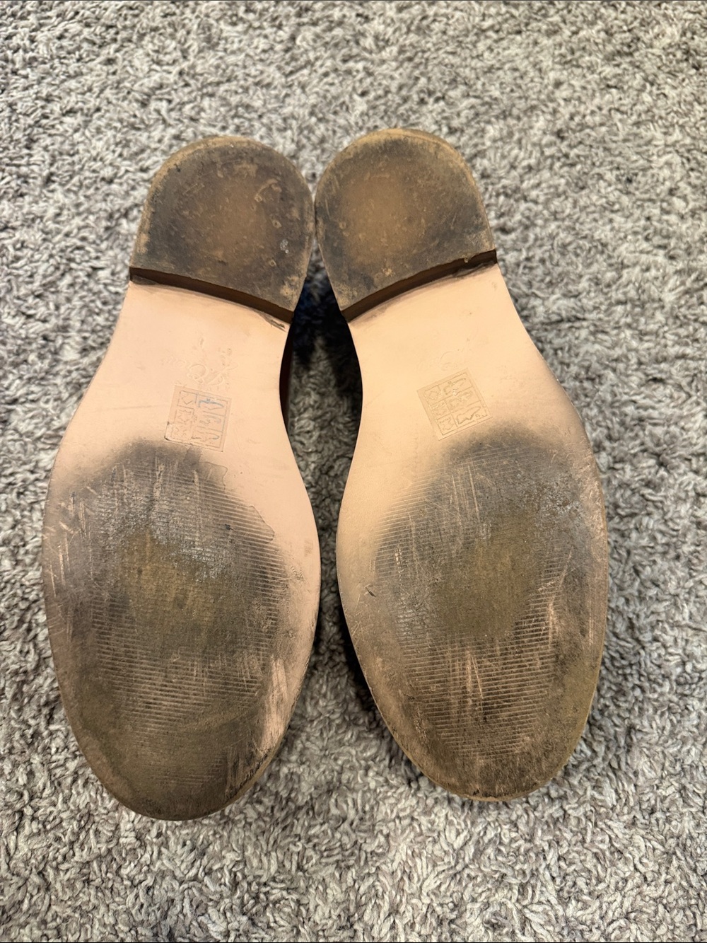 J Crew Women's Brown Leather Penny Loafers size 8 - Picture 8 of 9